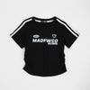 サイドラインロゴプリントTシャツ