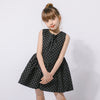 フロントリボンミニドットフレアワンピース