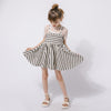 ストライプフレアキャミワンピース