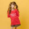 ロゴプリントデザインオーバーサイズTシャツ