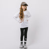 テキストロゴデザインオーバーサイズロングTシャツ