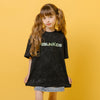 バックウィングプリントオーバーサイズTシャツ