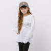 テキストロゴデザインオーバーサイズロングTシャツ