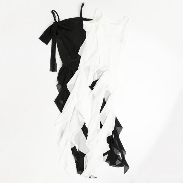 ヘムフリルキャミペプラムトップス