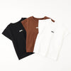 ワンポイントフレンチスリーブTシャツ