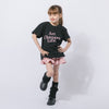 フレンチテキストロゴデザインTシャツ