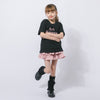 フレンチテキストロゴデザインTシャツ