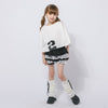 クロップドナンバーロゴデザインTシャツ