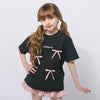 ミニリボンプリントオーバーサイズTシャツ