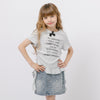 フロントロゴイレヘムTシャツ