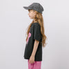 【2点セット】フロントネオンスタープリントTシャツ＋カラーストレートパンツ