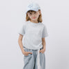 フレンチロゴプリントクロップドTシャツ
