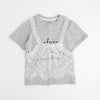 レースキャミドッキングTシャツ