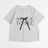 【2点セット】フレンチロゴプリントリボンTシャツ＋カーゴミニスカート