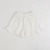 デニムフリルショートパンツ