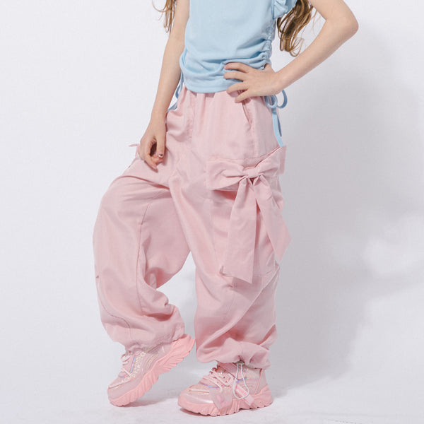 サイドリボンカーゴパンツ