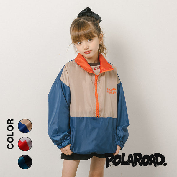 【POLAROAD/ポーラロード】配色アノラックジャケット