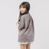 【CHIPIE/シピ】"ときめろT"(綿100%)オーバーサイズリボンプリントTシャツ