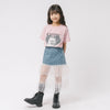 【CHIPIE/シピ】"ときめろT"(綿100%)キャットプリントTシャツ