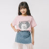 【CHIPIE/シピ】"ときめろT"(綿100%)キャットプリントTシャツ