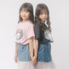 【CHIPIE/シピ】"ときめろT"(綿100%)キャットプリントTシャツ
