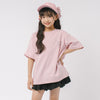 【CHIPIE/シピ】"ときめろT"(綿100%)オーバーサイズリボンプリントTシャツ