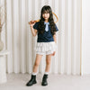 【CHIPIE/シピ】"サラ軽ポロ"チェックネクタイドッキングトップス