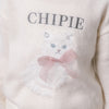 【CHIPIE/シピ】ふわふわシャギーキャットデザインニット