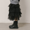 チュールティアードスカート
