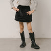 ミニドットベロア台形スカート