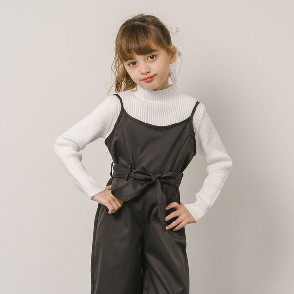 ウエストリボンオールインワン