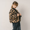 レオパードボアジャケット