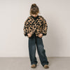 レオパードボアジャケット
