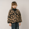 レオパードボアジャケット