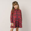 チェックネルシャツワンピース