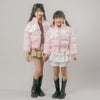 【CHIPIE】"軽ポカ"ビッグリボンショート中綿ジャケット