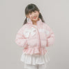 【CHIPIE】"軽ポカ"ビッグリボンショート中綿ジャケット