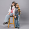 【キラッと注目集める】"ジュエルベロア"レースフレアペプラムキャミトップス