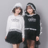 【CHIPIE/シピ】レースリボンラインフーディー