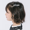 【2個セット】リボンビジューヘアピン