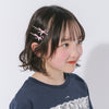 【2個セット】リボンハートチャームヘアピン