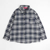 オーバーサイズチェックシャツ