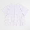 アイスロゴプリントバックフリルデザインTシャツ