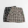 ツイード台形スカート