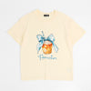 ドリンクカップロゴプリントオーバーサイズTシャツ