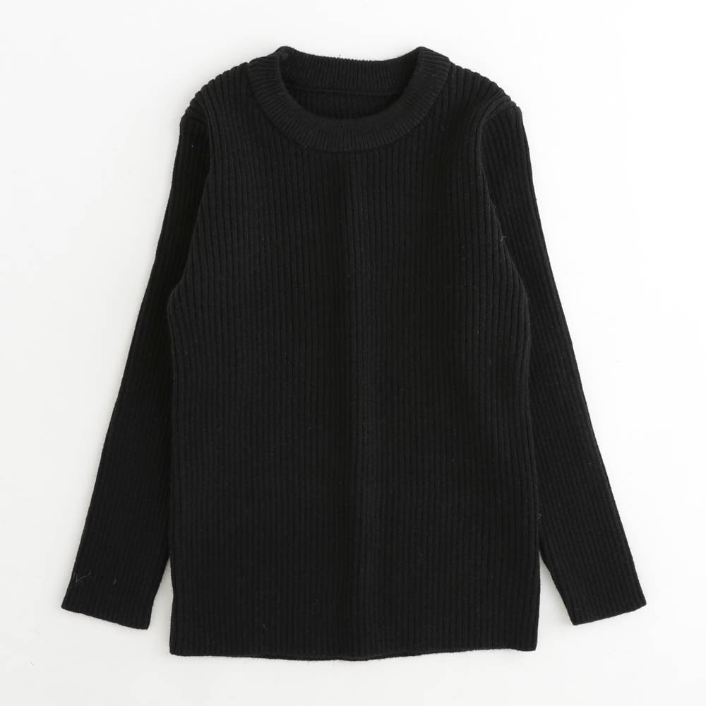 リブニットトップス