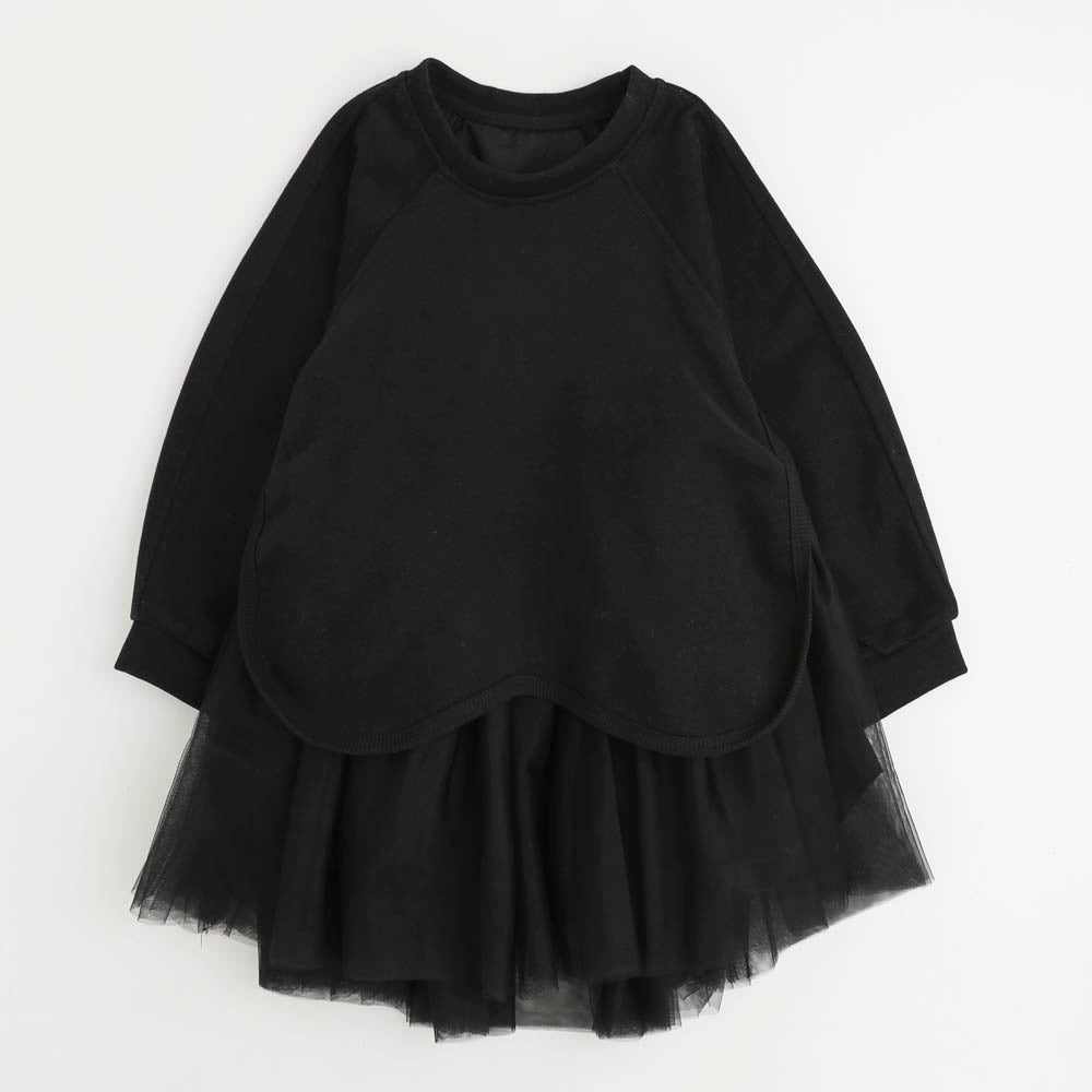 アシンメトリーチュールティアードドッキングトレーナーワンピ