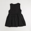 フロントリボンミニドットフレアワンピース