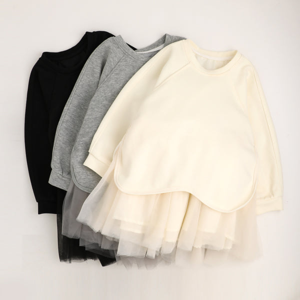 アシンメトリーチュールティアードドッキングトレーナーワンピ