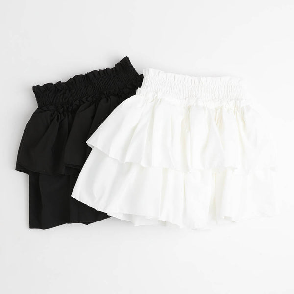 ティアードミニショートパンツ